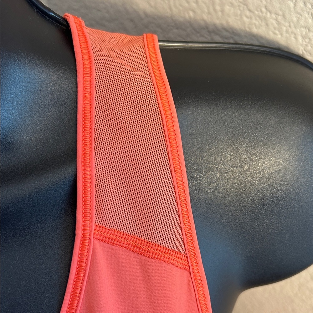 Lululemon Vibrant Coral Women's athletic Tank - Picture 4 of 5